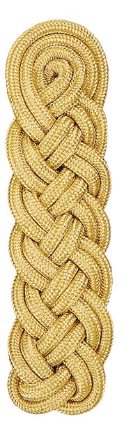 fabricantes hombreras de metal oro plástico